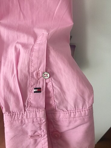 m Beden pembe Renk Tommy hilfiger gömlek