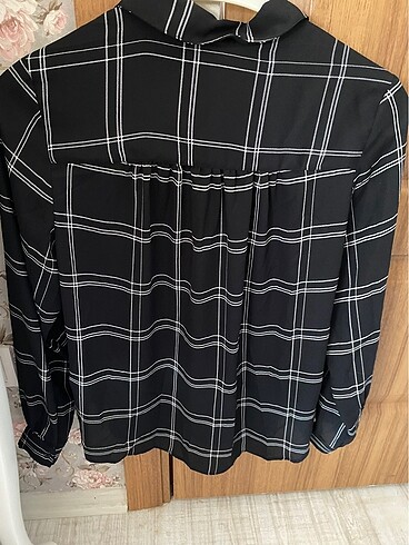 m Beden siyah Renk H&M kadın gömlek