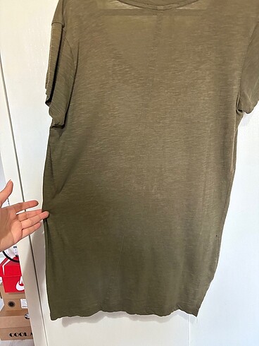 36 Beden haki Renk Hali renk tişört