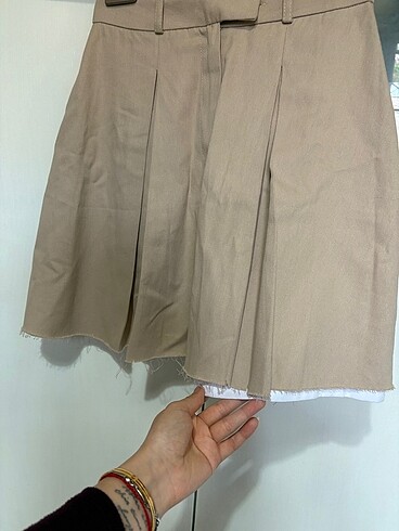 Zara Pile detaylı etek