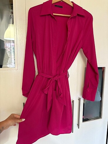 Gömlek elbise - Görsel 4