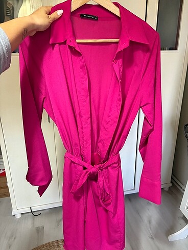 Gömlek elbise - Görsel 5