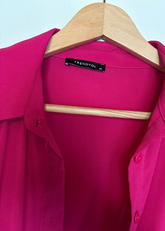 Gömlek elbise - Görsel 2