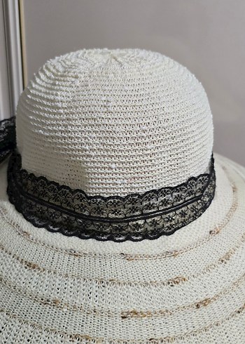 kadın hasır sapka - Görsel 2