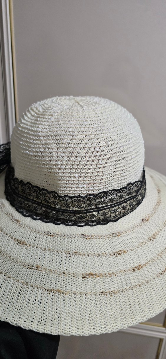 kadın hasır sapka - Görsel 2