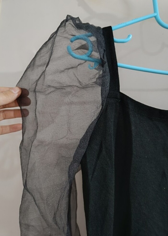 Triko kısa elbise  - Görsel 3