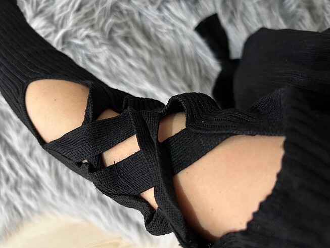 Kol detaylı bluz - Görsel 2