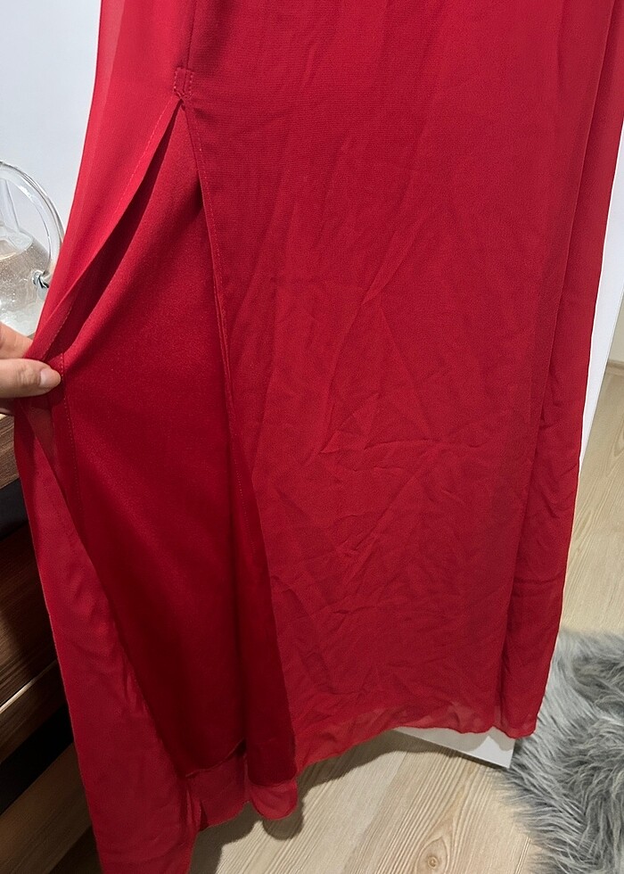 Kına elbisesi kırmızı - Görsel 3