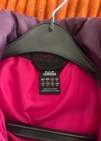 Mor Fermuarlı Kadın Kışlık Kaz Tüyü Mont - Görsel 10