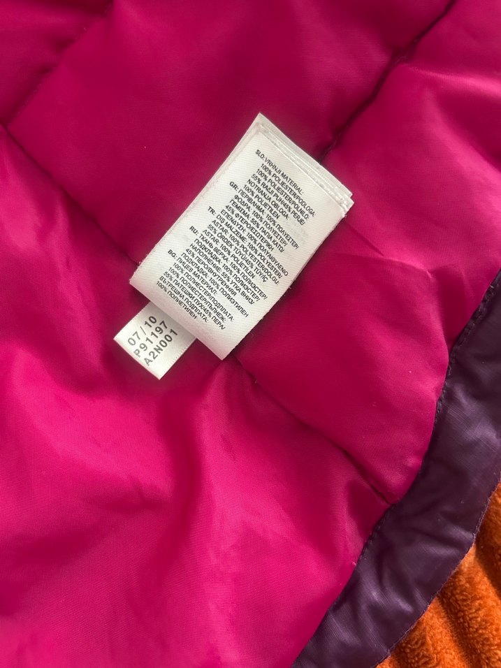 Mor Fermuarlı Kadın Kışlık Kaz Tüyü Mont - Görsel 5