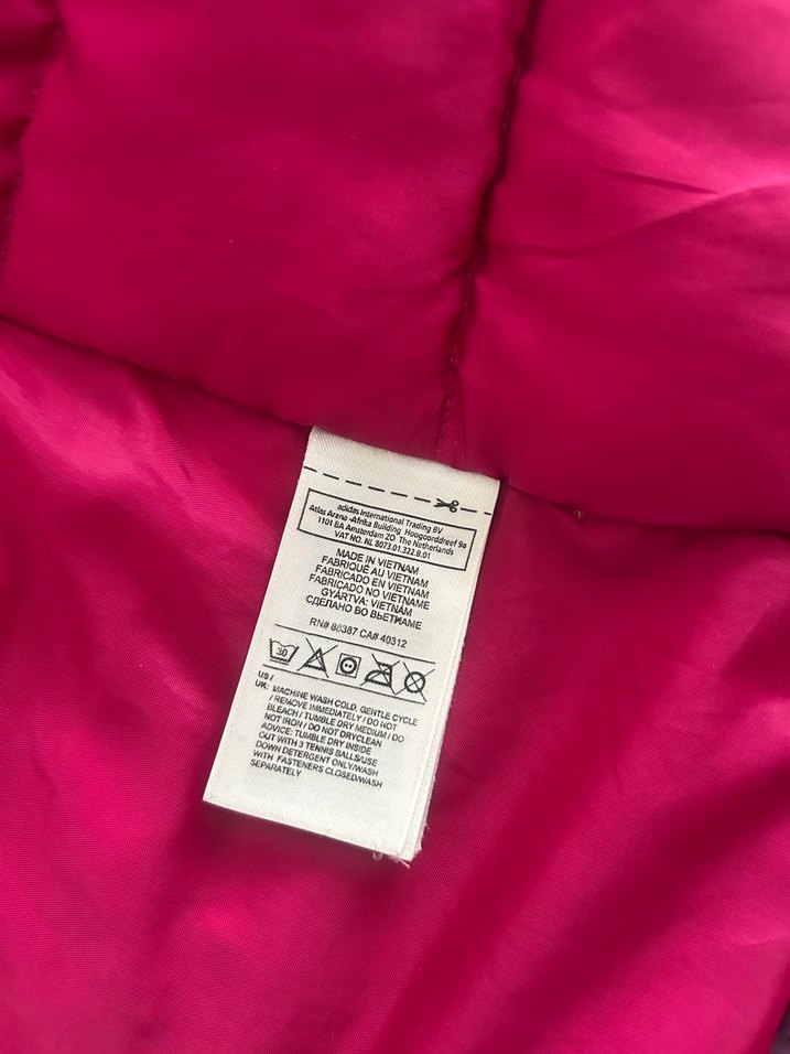 Mor Fermuarlı Kadın Kışlık Kaz Tüyü Mont - Görsel 4