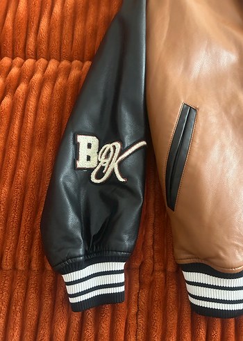 Düğmeli Kahverengi Deri Kadın Ceket - Görsel 6