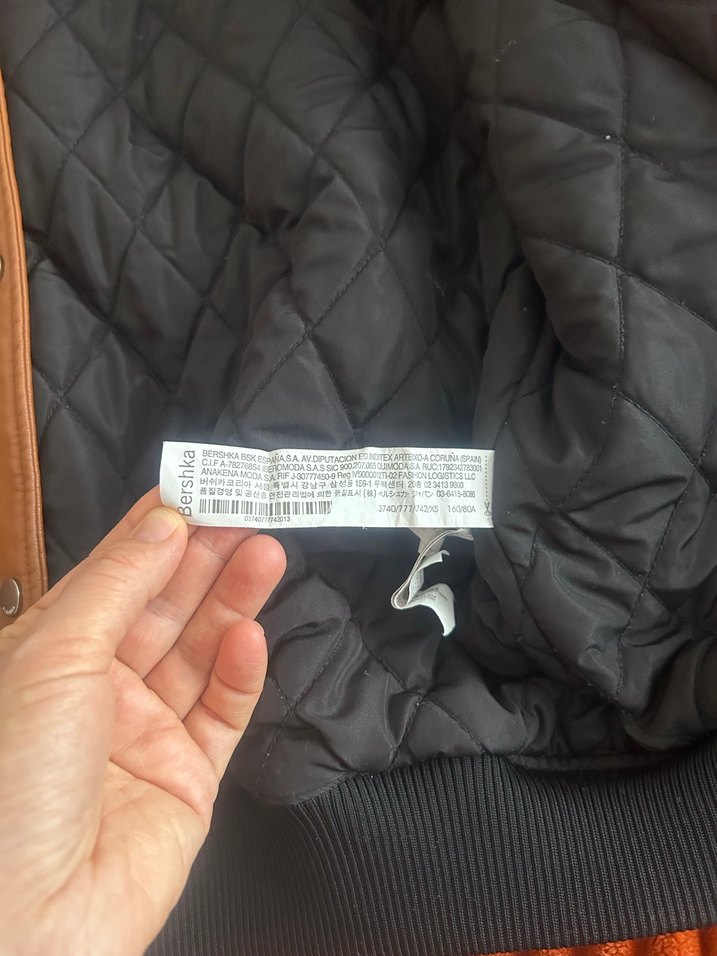 Düğmeli Kahverengi Deri Kadın Ceket - Görsel 5