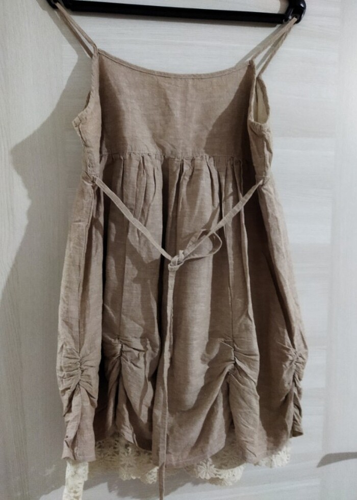 Dantel detaylı elbise ???? - Görsel 2