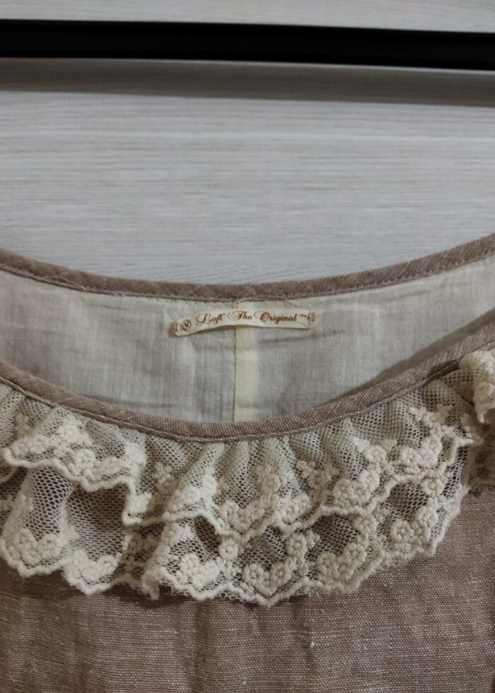 Dantel detaylı elbise ???? - Görsel 4