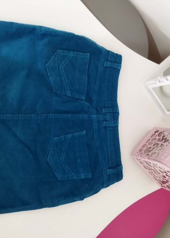 Turkuaz etek ?? - Görsel 4