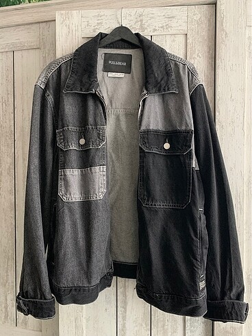 Pull&bear fermuarlı kot ceket