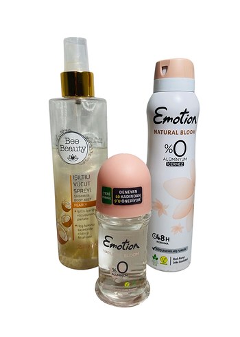 Emotion Natural Bloom Alüminyumsuz Kadın Deodorant Seti