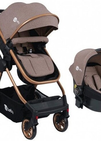 9- 36 kg Beden kahverengi Renk Travel sistem bebek arabası