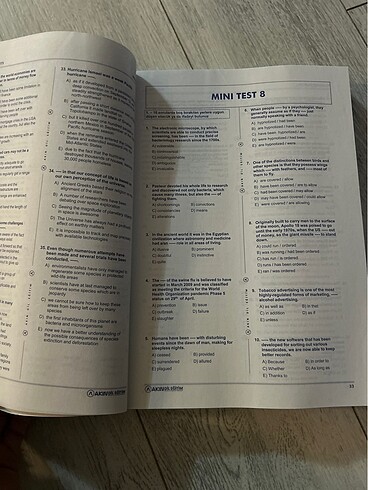  Yds 40 advanced deneme testleri ahmet akın