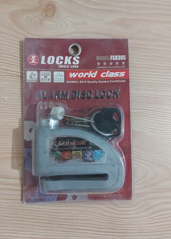 ELOCKS FS8305 Alarm Disk Kilidi Anahtarlık