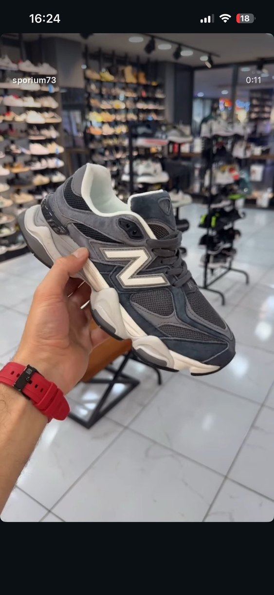 New balance antrasit rengi - Görsel 2