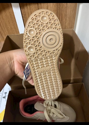 Kız Çocuk Pembe Adidas Samba Spor Ayakkabı - Görsel 4