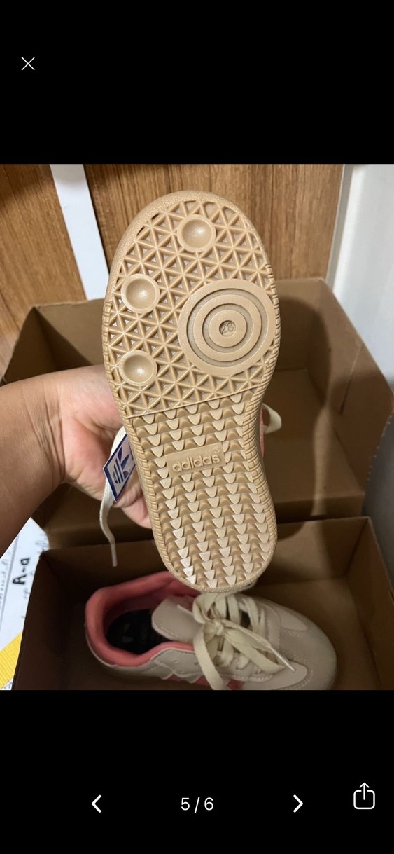 Kız Çocuk Pembe Adidas Samba Spor Ayakkabı - Görsel 4