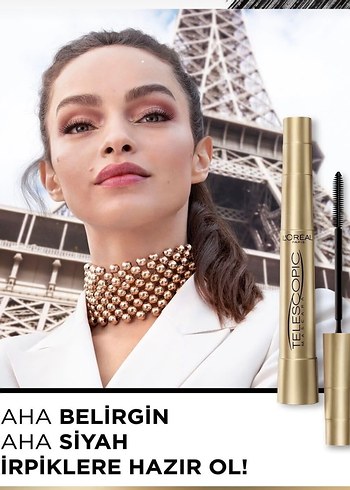 L'Oréal Telesopic Maskara Bej - Görsel 3
