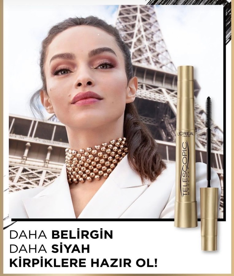L'Oréal Telesopic Maskara Bej - Görsel 3