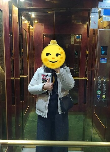 Kadın şişme mont