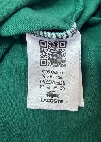 LACOSTE REGULAR FIT YEŞİL T-SHIRT (L) - Görsel 3
