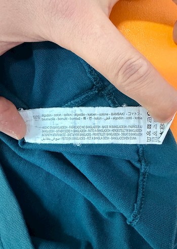 ZARA REGULAR FIT YEŞİL T-SHIRT (L) - Görsel 3