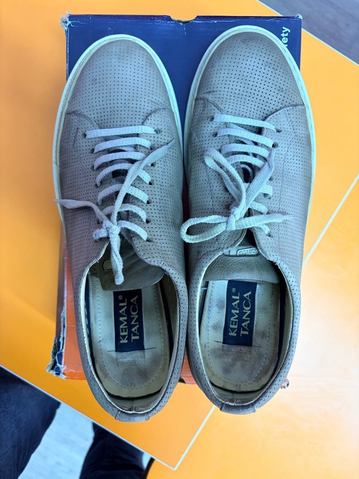 KEMAL TANCA NUBUK BEJ CASUAL (43) - Görsel 3