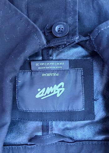 PULL&BEAR RELAXED FIT TRENÇKOT (M) - Görsel 4