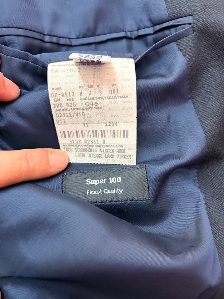 HUGO&BOSS 3 DÜĞME BLAZER (50D6) - Görsel 5