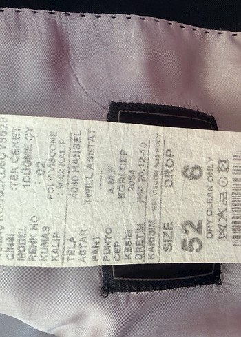 EMILIO RENE TEK DÜĞME BLAZER (52D6) - Görsel 6