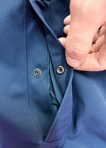 GANT BOMBER CEKET LACİVERT (L) - Görsel 4