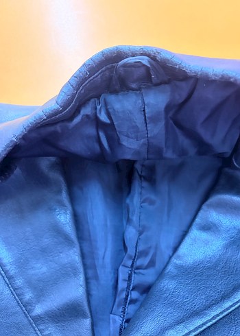 BIGSIE DERİ 3 DÜĞME BLAZER (XL) - Görsel 4