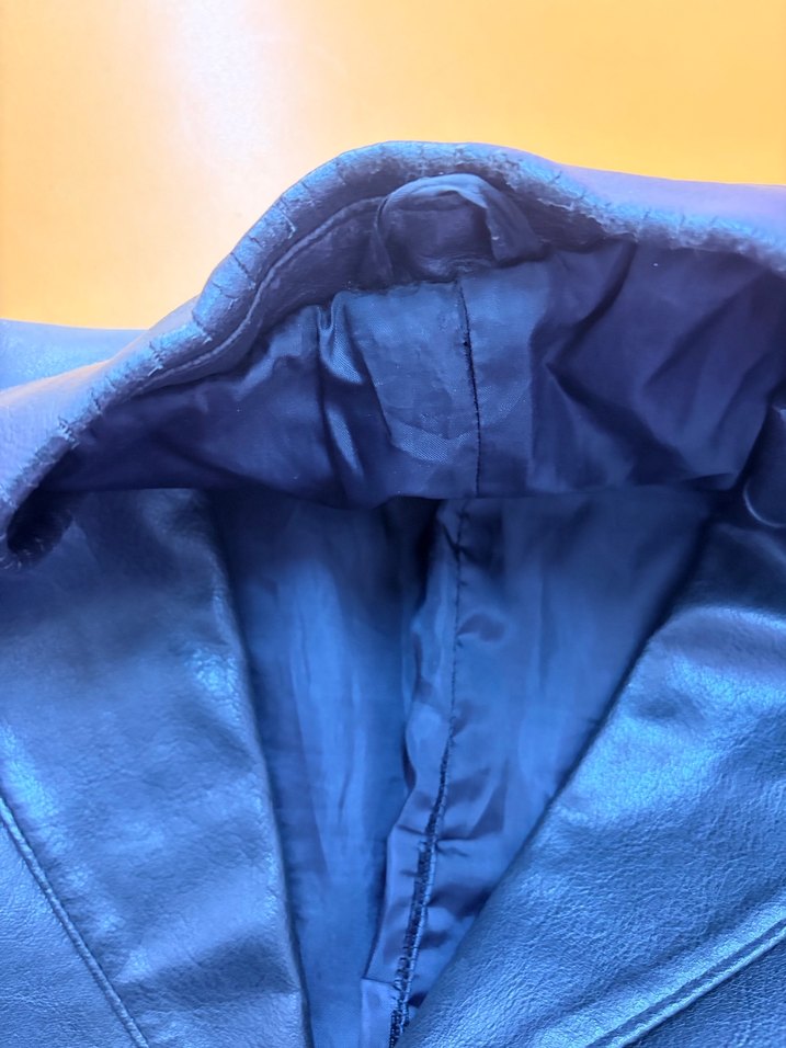 BIGSIE DERİ 3 DÜĞME BLAZER (XL) - Görsel 4