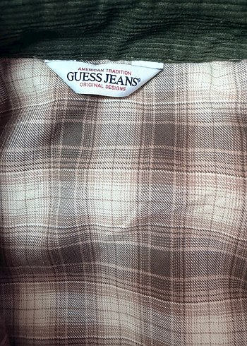 GUESS JEANS HAKİ PADDED MONT (M) - Görsel 3