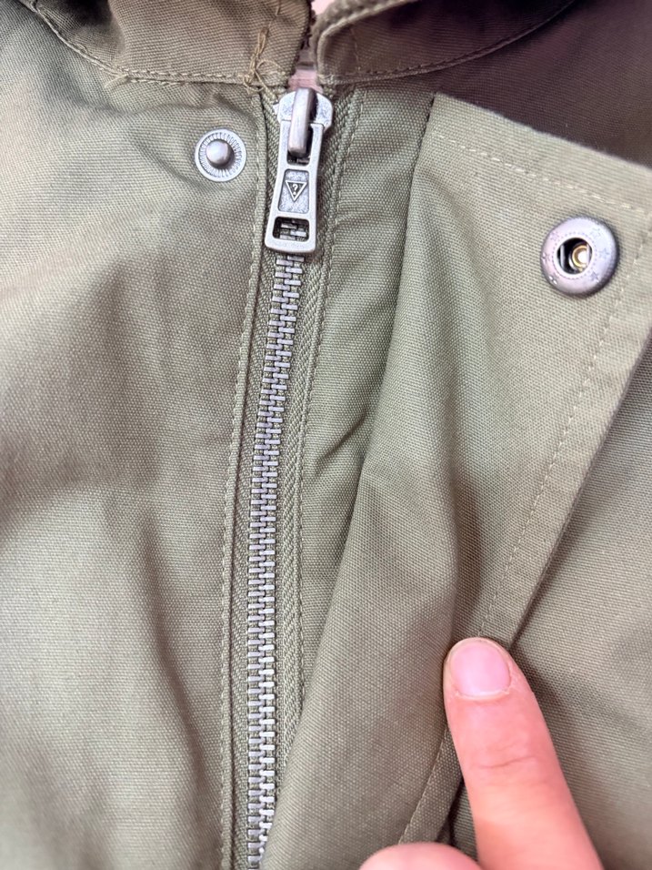 GUESS JEANS HAKİ PADDED MONT (M) - Görsel 5