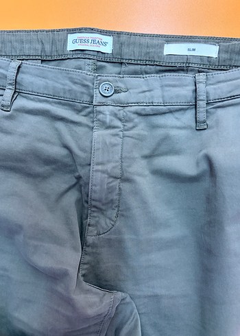 GUESS JEANS SLIM FIT HAKİ (W33/L32) - Görsel 3