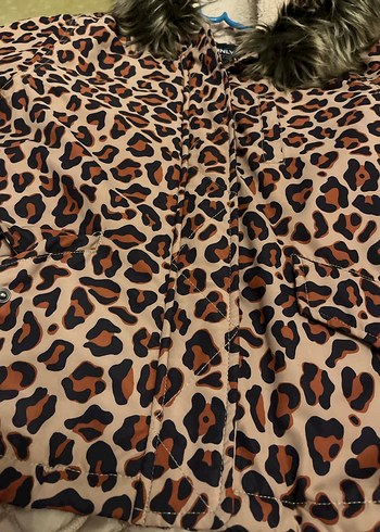 Only Leopar kadın mont