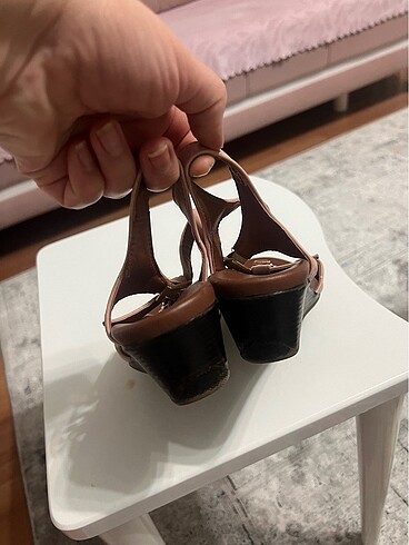 Çocuk hafif topuklu ayakkabı - Görsel 7