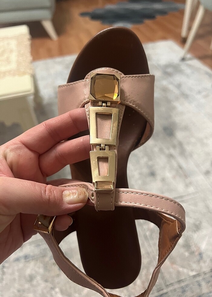 Çocuk hafif topuklu ayakkabı - Görsel 5