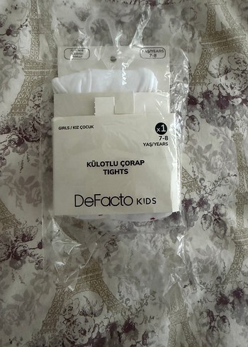 Defacto Kids Beyaz Kiz Cocuk Tayti