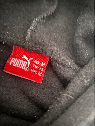 m Beden Puma sweatshirt orijinal