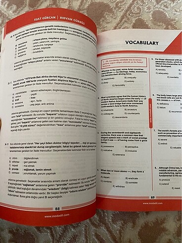  Beden İngilizce test kitabı