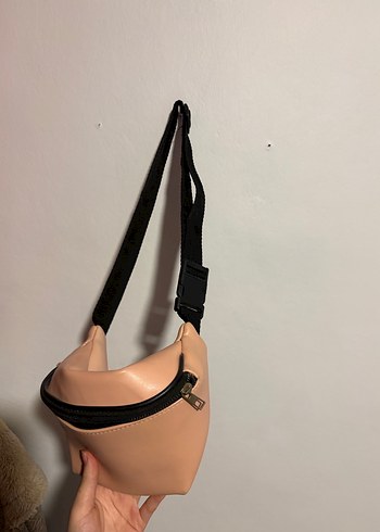Beden Bej Deri Kadın Crossbody Çanta